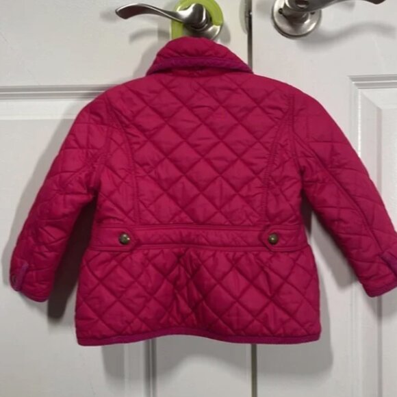 Ralph Lauren Pink Quilted Puffer Jacket Coat size 18 months - Picture 4 of 4